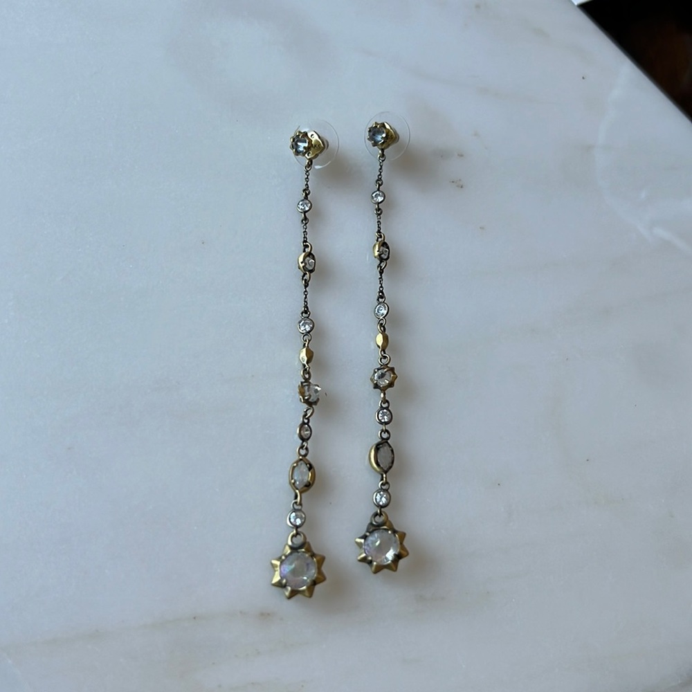 Kendra Scott ear jacket earrings